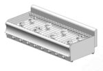 Gas stove - tabletop - 48 kW - 8 high-efficiency burners - 1600x900x320mm - Visvardis KG890CAT