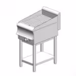 Plato elektrisches Stabheizgerät - mit Basis - einfach - 400x700x860mm - 3,5 kW - Visvardis PE170R BS CAT