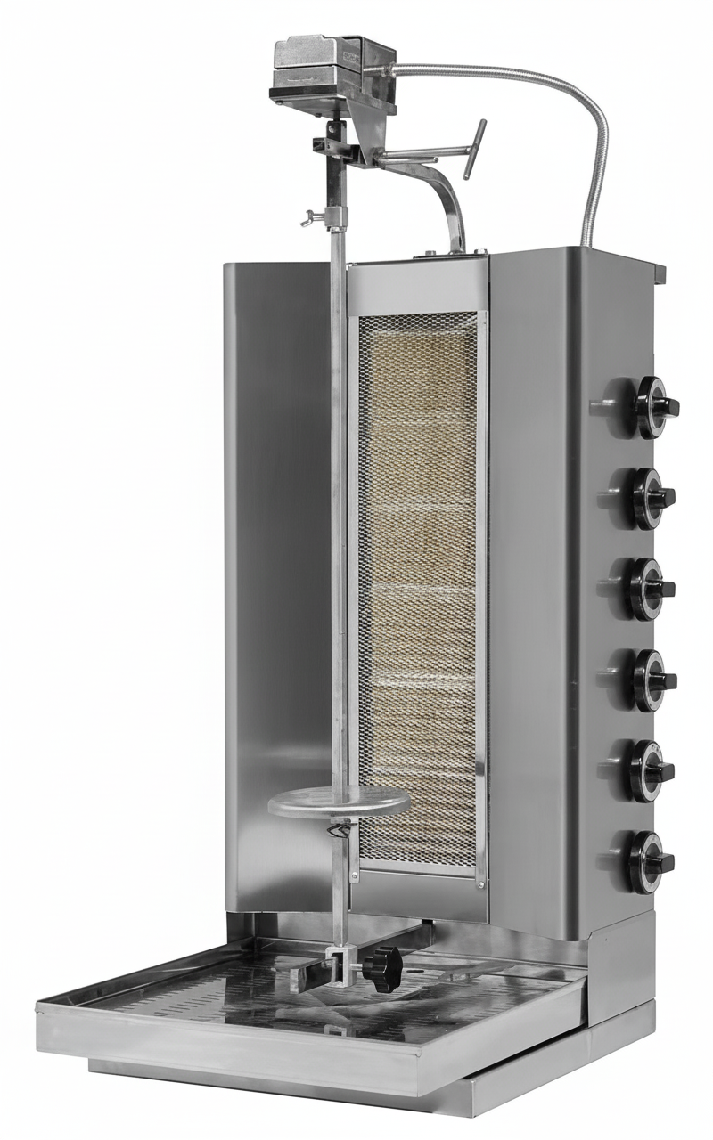 RG 60 Gas Gyro/Doner Grill - 60 kg - 13.2 kW - Panaritis RG 60 - Image 1