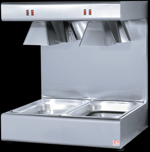 L4 Table potato station - 700 W - with radiation lamps - Panaritis L4 - Image 1