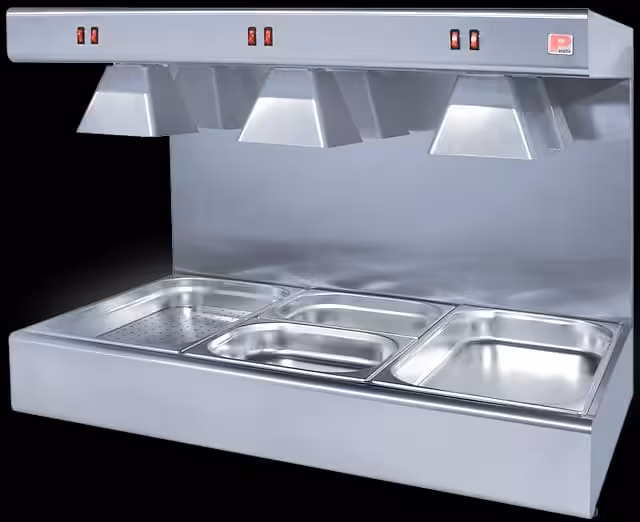 L6 Tischkartoffelstation - 1050 W - mit Strahlungslichtern - Panaritis L6 – Bild 1
