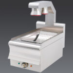 Table potato station - 400x600x320mm - 350 W - with radiation lamps - Visvardis SP160CAT