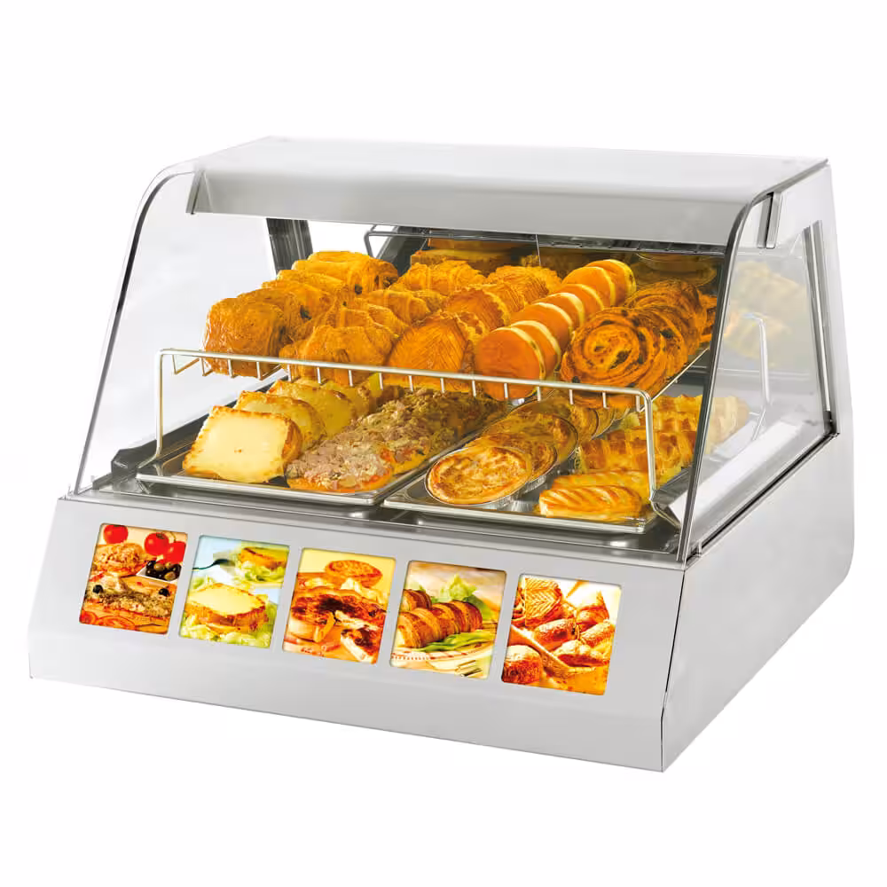 010.0365_001 Wärmevitrine ROLLER GRILL VVC800 – Bild 1