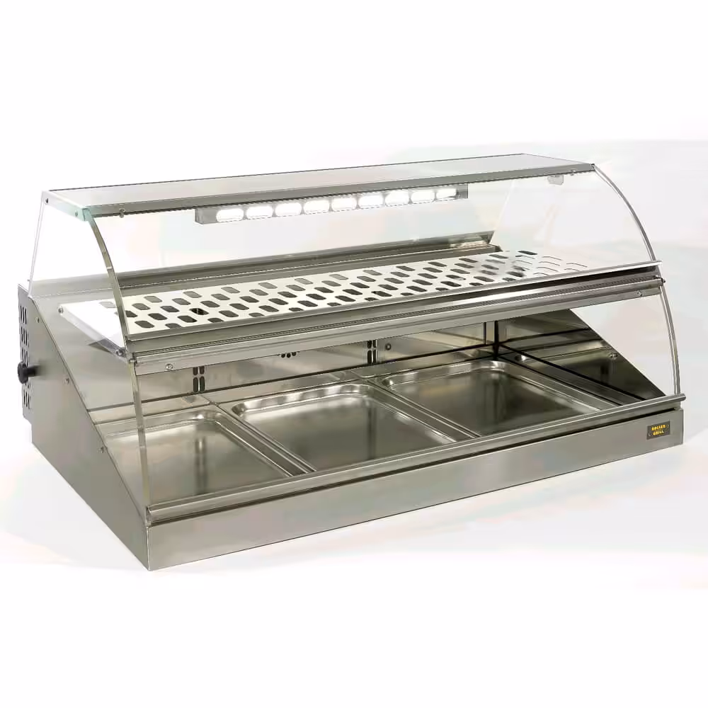 010.0366_001 Wärmevitrine ROLLER GRILL VH1000 – Bild 1