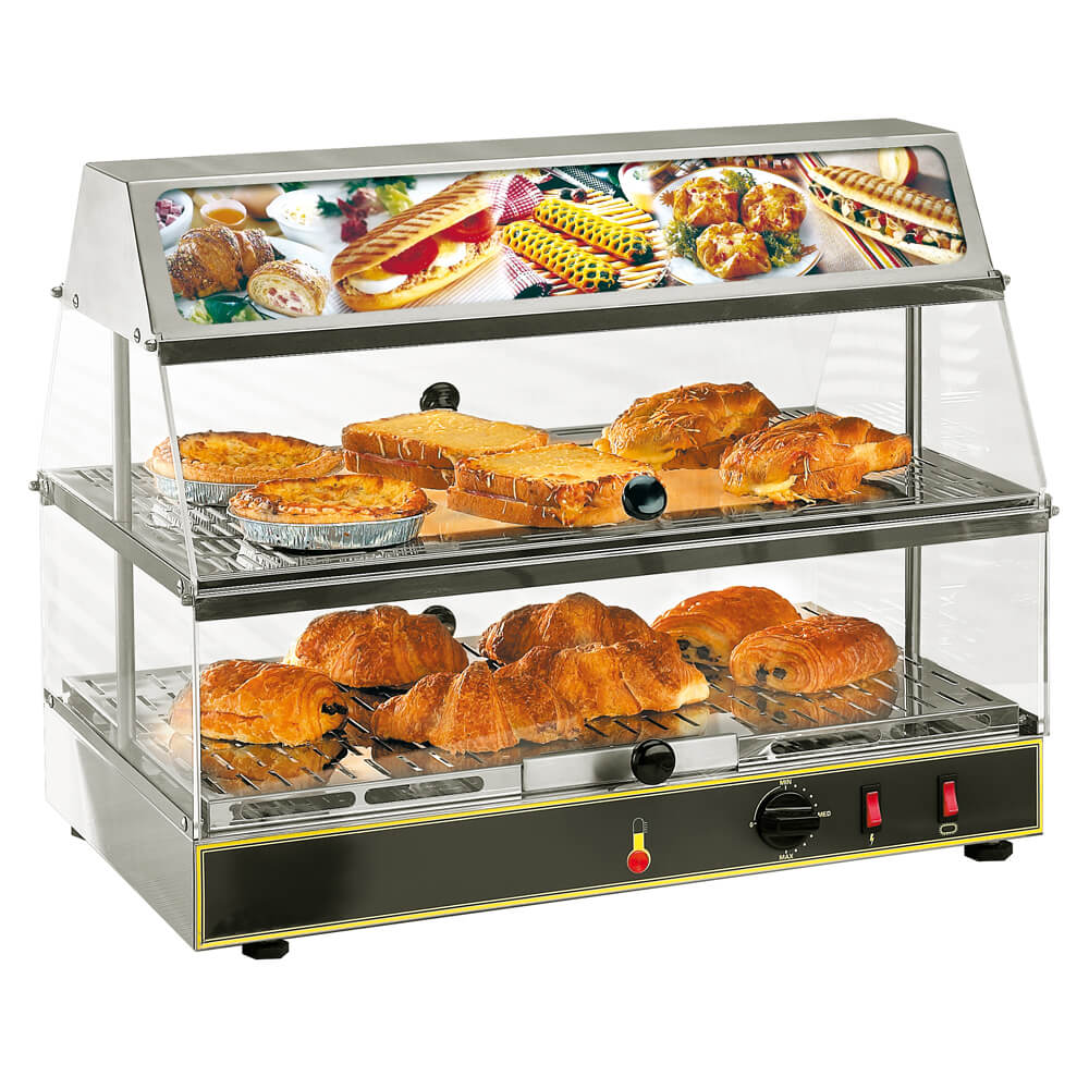 010.0397_001 Heated display case ROLLER GRILL WDL200 with lighting - Image 1