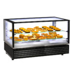 Heated display case ROLLER GRILL HD 1200 with 2 shelves