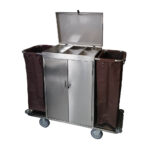 Closed floor trolley with two bags ItalStar ITAL0059