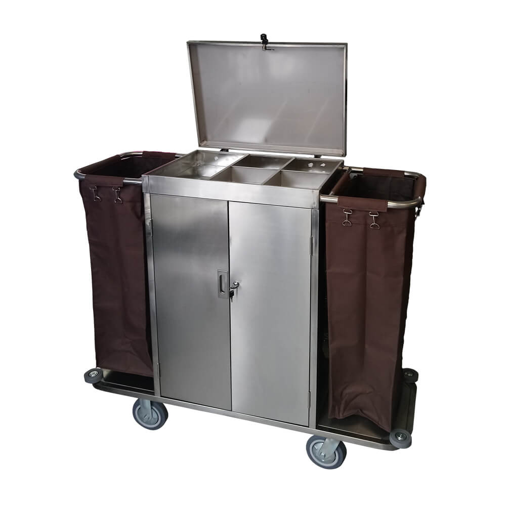050.0111_003 Closed floor trolley with two bags ItalStar ITAL0059 - Image 1