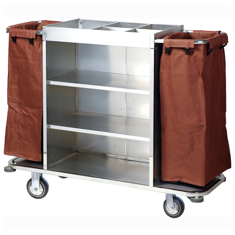 050.0113_001 Stainless steel trolley with two bags ItalStar ITAL0061 - Image 1