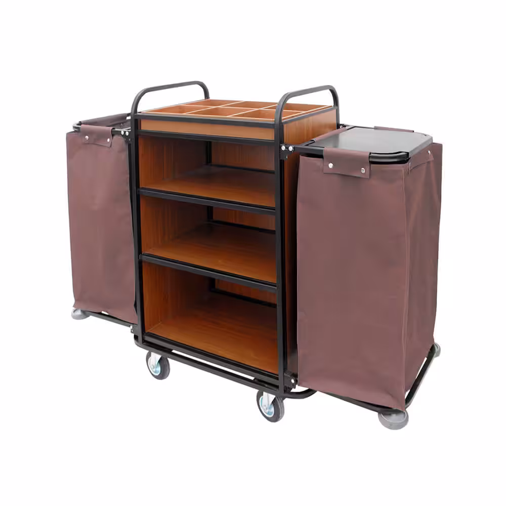059.0002_001 Trolley Etagen 105x53 lackiert mit 2 Taschen ItalStar – Bild 1