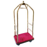 Brass luggage trolley ItalStar