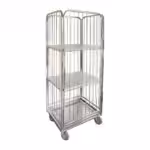 Trolley für saubere Wäsche verzinkt 600x700x1800 ItalStar