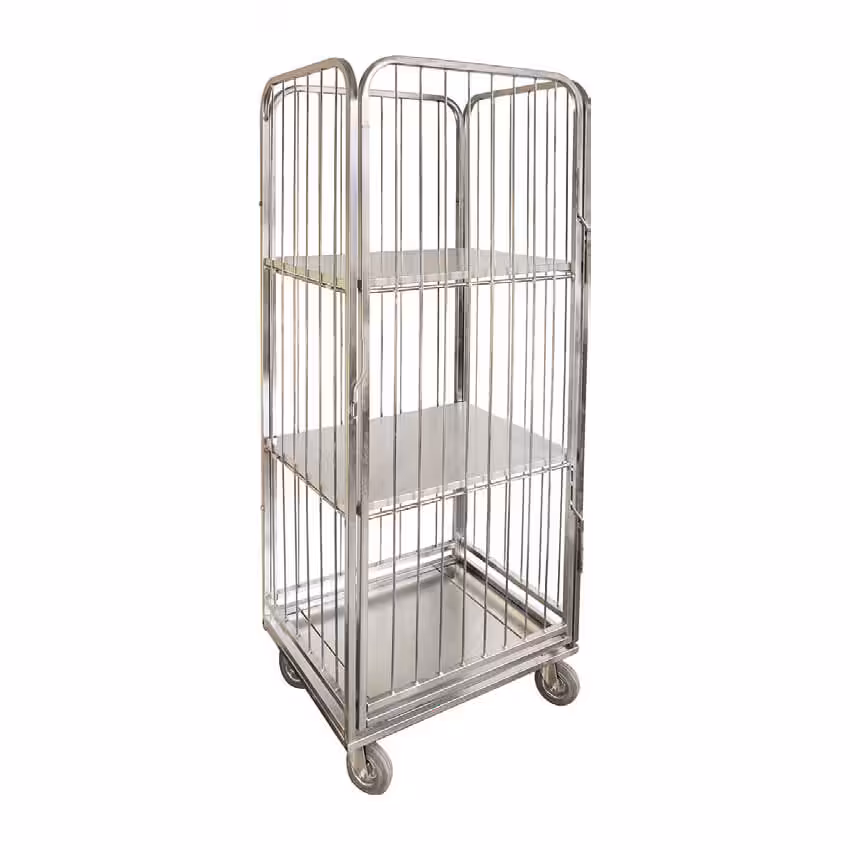 059.0025_001 Trolley für saubere Wäsche verzinkt 600x700x1800 ItalStar – Bild 1
