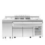 Refrigerated Bar Station - 1790x700x1150mm - BS RE 179M - Image 2