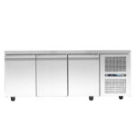 Πάγκος κατάψυξης με ψυκτικό μηχάνημα - 2080x700x880mm - με 3 πόρτες - Χωρητικότητα 529 Lt – PA 70 208MF - Image 2
