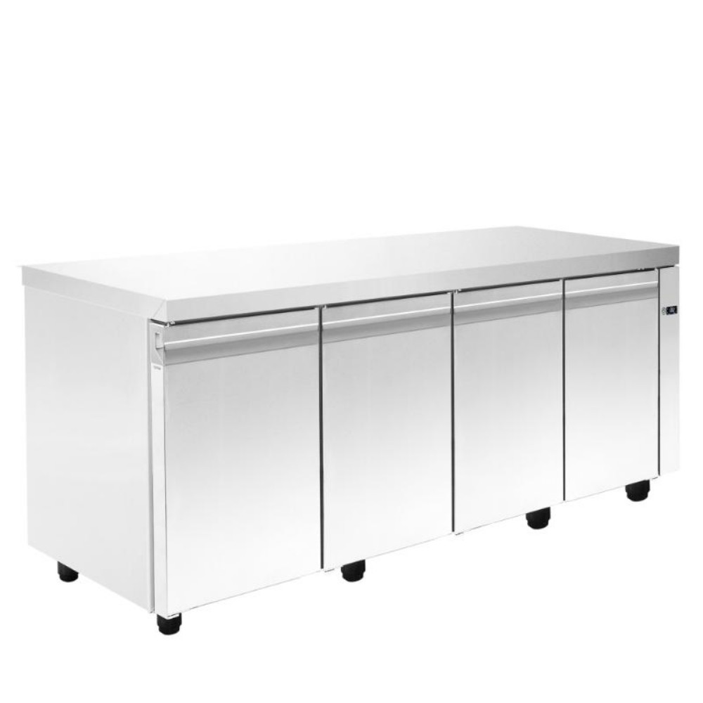 2025_PA-70-225A-2-1 Freezer counter without cooling unit - 2260x700x880mm - with 4 doors - Capacity: 726 L – PA 70 225AF - Image 1