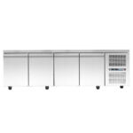 Πάγκος κατάψυξης με ψυκτικό μηχάνημα - 2610x700x880mm - με 4 πόρτες - Χωρητικότητα 726 Lt – PA 70 260MF - Image 2