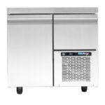 Πάγκος κατάψυξης με ψυκτικό μηχάνημα - 890x600x880mm - με 1 πόρτα + 1 συρτάρι - Χωρητικότητα 160 Lt – PA 60 089MF - Image 2