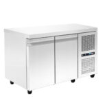 Πάγκος κατάψυξης με ψυκτικό μηχάνημα - 1400x600x800mm - με 2 πόρτες - Χωρητικότητα 237 Lt – PA 60 140MF