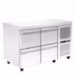 Kühltisch - 1400x700x880mm - mit 4 Schubladen - Fassungsvermögen: 287 L – PA GN 140M22
