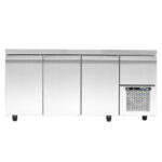 Πάγκος συντήρησης με ψυκτικό μηχάνημα - 2090x700x880mm - με 3 πόρτες + 1 συρτάρι - Χωρητικότητα 620 Lt – PA 70 209M
