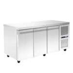 Πάγκος κατάψυξης με ψυκτικό μηχάνημα 1850x600x880mm - με 3 πόρτες - Χωρητικότητα 379 Lt – PA 60 185MF