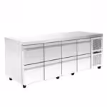 Kühltisch - 2300x700x880mm - mit 8 Schubladen - Fassungsvermögen: 610 L - PA GN 230M2222
