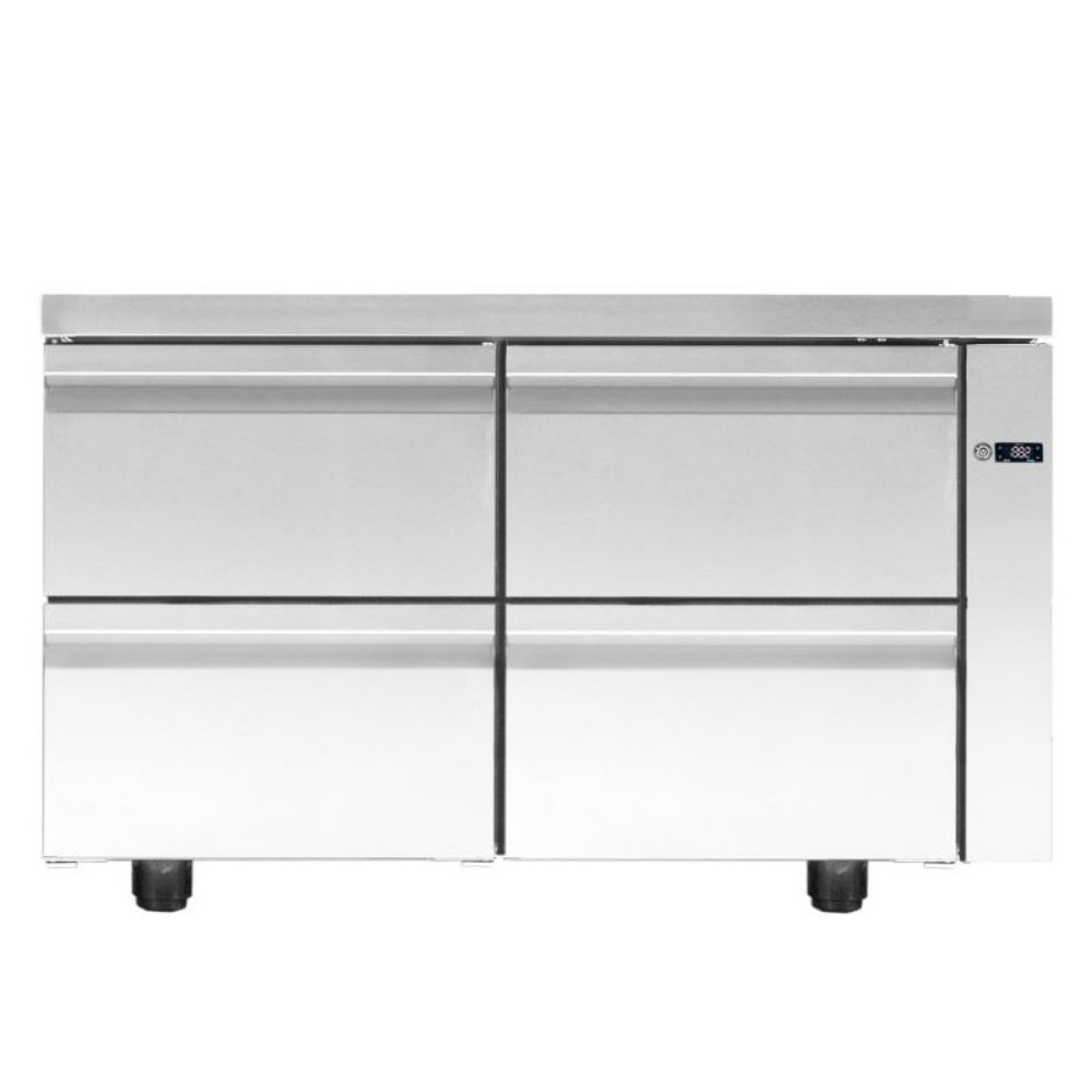 2025_PA-XA-105A-1 Low-profile refrigerated counter without cooling unit - 1050x600x640mm - with 2 doors - Capacity: 168 L - PA X6 105A - Image 1