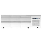 Low freezer counter with cooling unit - 1790x700x640mm - with 6 drawers - Capacity: 287 L – PA XA 179MF - Image 2