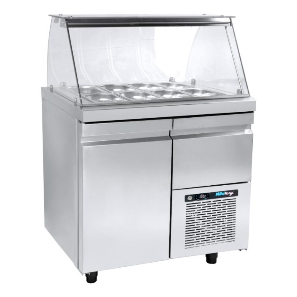 2025_SA-GN-089M Refrigerated Salad Display with compressor SA GN 089M (R0S7.GN089R) - Image 1