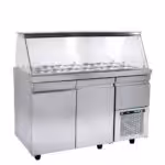 Kühlschrank-Vitrine für Salate mit Kältemaschine SA GN 134M