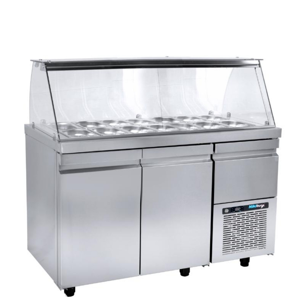 2025_SA-GN-134M Refrigetated Salad Display with compressor SA GN 134M (R0S7.GN134R) - Image 1