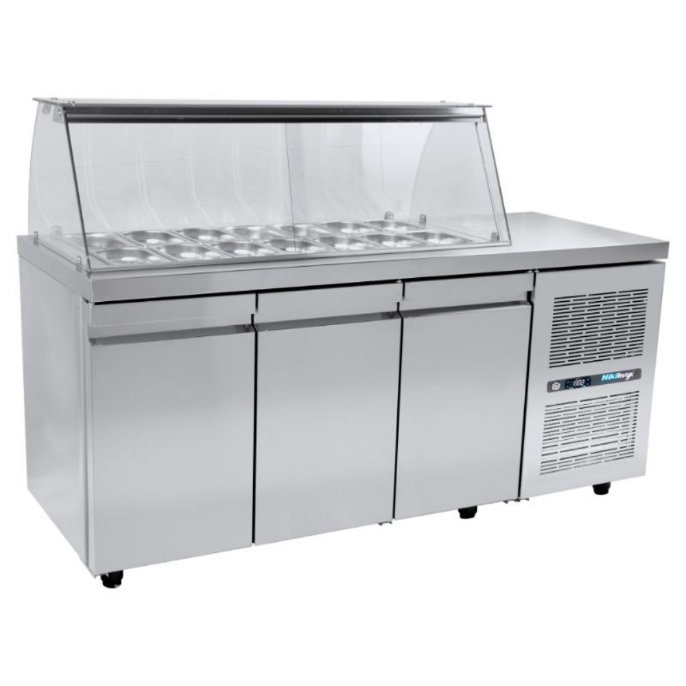 2025_SA-GN-185M Refrigerated Salad Display with compressor SA GN 185M (R0SA.GN185R) - Image 1
