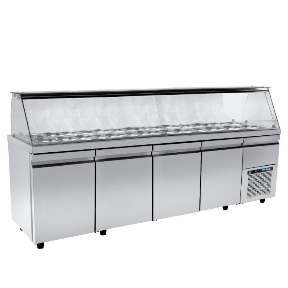 2025_SA-GN-224M Refrigerated Salad Display with compressor SA GN 224M (R0S7.GN224R) - Image 1