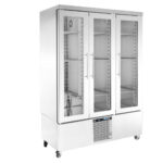 Upright display refrigerator with 3 glass doors - 1340x700x1910mm - Capacity: 907 L – TH GN 134KG