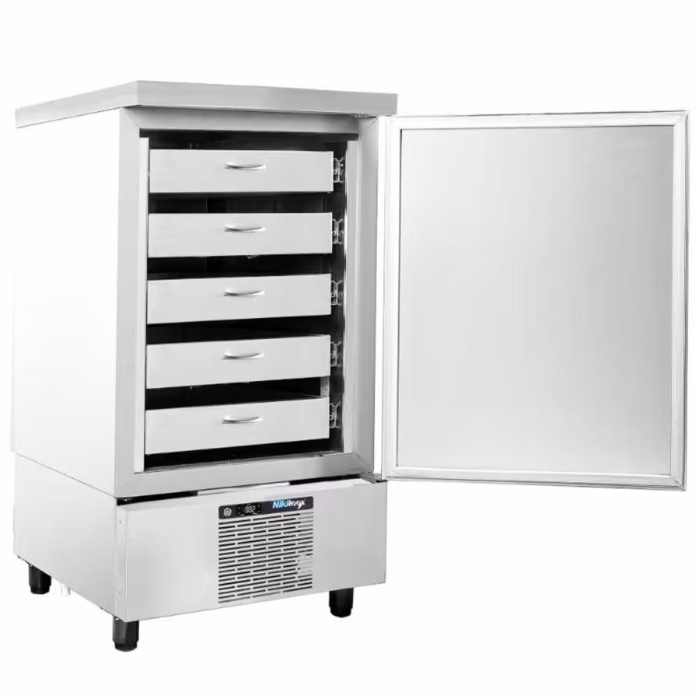 2025_TH-PS-70KT-1 Fischkühlschrank - 700x800x1300mm - GN 2/1 – TH PS 070KS – Bild 1