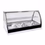 Warme Thekenvitrine mit Umluftheizung - 3x GN - 1100x680x680mm - BI HE 110C
