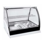 Countertop Heated Display Case with Forced Air - 800x680x680mm - 2x GN - BI HE 80C