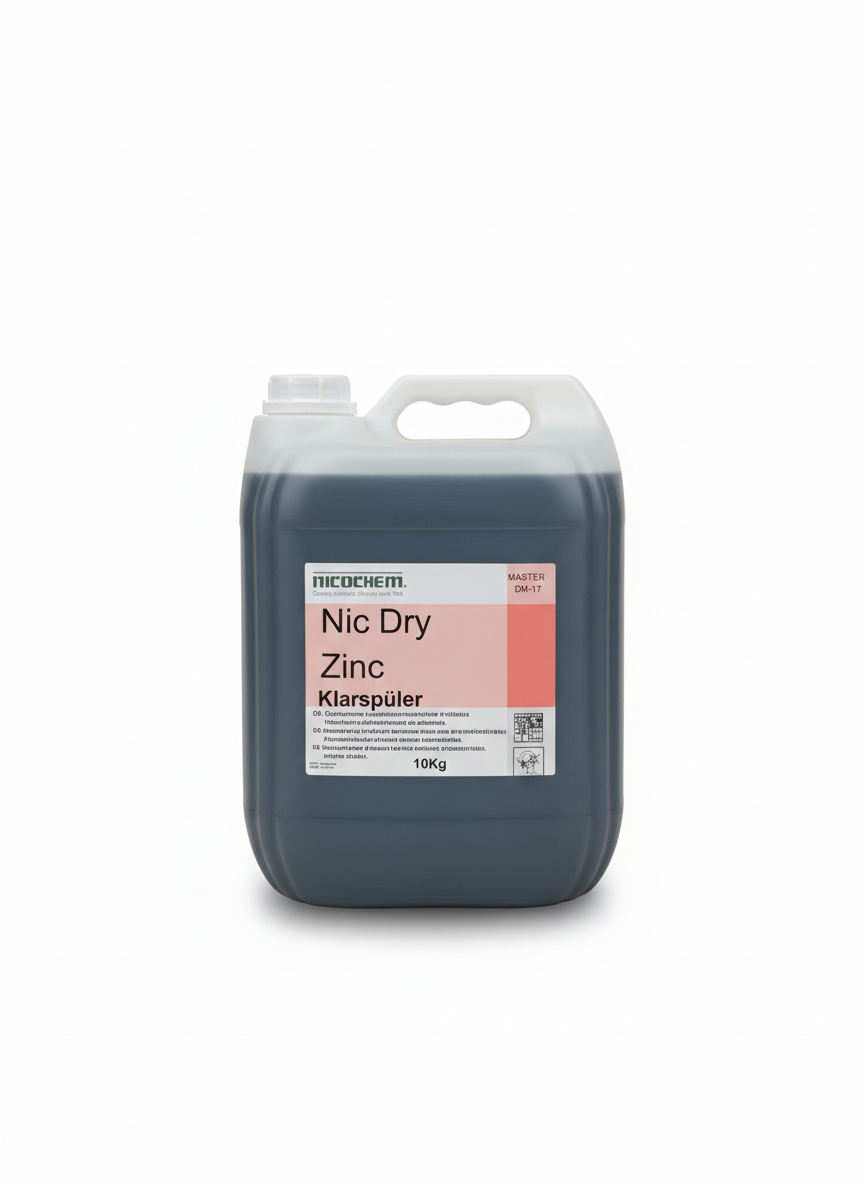 NIC DRY ZINC Nic Dry Zinc Professional Klarspüler Spülmaschine - 10 Liter Kanister - Image 1