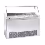 Gewerblicher Fisch-Lagerkühlschrank mit Kühlaggregat - 1340x700x1280mm - mit 3 Türen - 295L Fassungsvermögen – PS GN 134KG