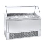 Commercial Fish Storage Refrigerator with Cooling Unit - 1340x700x1280mm - 3 Doors - Capacity 295L – PS GN 134KG