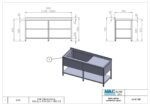 Sink Unit for cookware open LA SK 185 (MBOS.70185.19) - Image 2