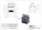 Commercial Fish Storage Refrigerator with Cooling Unit - 890x700x1280mm - 2 Doors - Capacity 194L – PS GN 089KG - Image 3