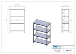 Free - Standing shelving RAF 60 120 (F0SE.60120.4) - Image 5