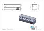 Refrigerated Countertop Salad display SA PI 134T3 (R0SA.P4134S.53) - Image 3