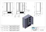 3-door upright refrigerator - 1340x700x1910mm - Capacity: 907 L – TH GN 134K3 - Image 2