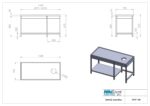 Τραπέζι εργασίας TR EP 157 (LFTL.R70157.S) - Image 6
