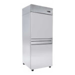 Upright refrigerator with split doors - 700x780x2150mm - TH D2 070M