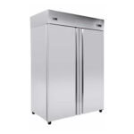 Dual temperature refrigerator/freezer cabinet with 2 cooling units - 1400x800x2150mm - GN 2/1 – TH SK 140M