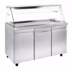 Bodenstehender Thermo-Kamin mit Luft THE 80 134A